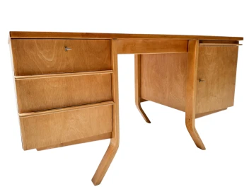 Mid-Century Modern EB04 Desk by Cees Braakman for Pastoe, 1950s